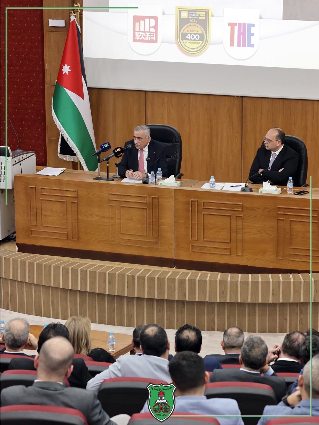 The University of Jordan News University of Jordan president meets ...